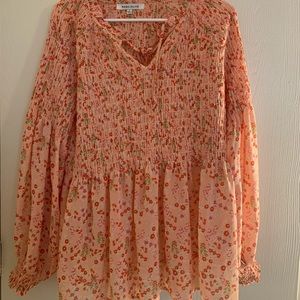 Rose & Olive Pink Blouse